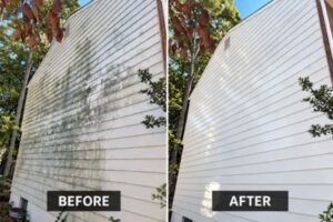 Woodbridge, Prince William-County Virginia Before and After of Home Siding
