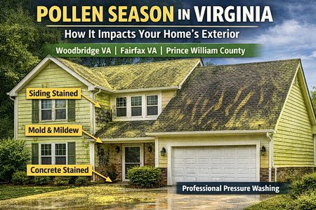 ChatGPT Image of house with pollen effects