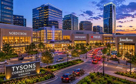 Image generated of Tysons Corner near Fairfax VA