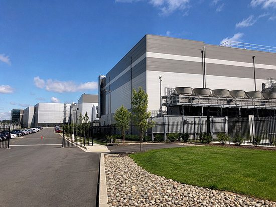 Image of data centers in fairfax va. AI generated